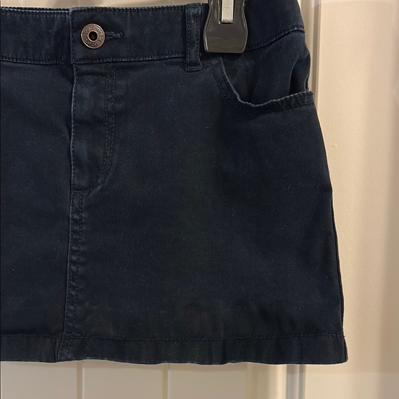 Abercrombie Kids Navy Blue Classic Skirt Cotton Blend Back to school - Size 14 - Picture 3 of 5